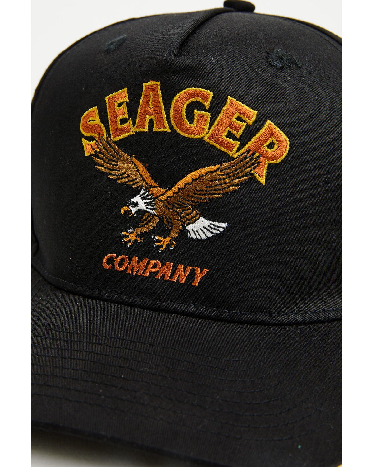 Image #3 - Seager Men's Bradley Ball Cap, Black, hi-res