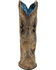 Image #4 - Laredo Women's Lucretia Studded Snake Inlay Western Boots - Snip Toe, Brown, hi-res