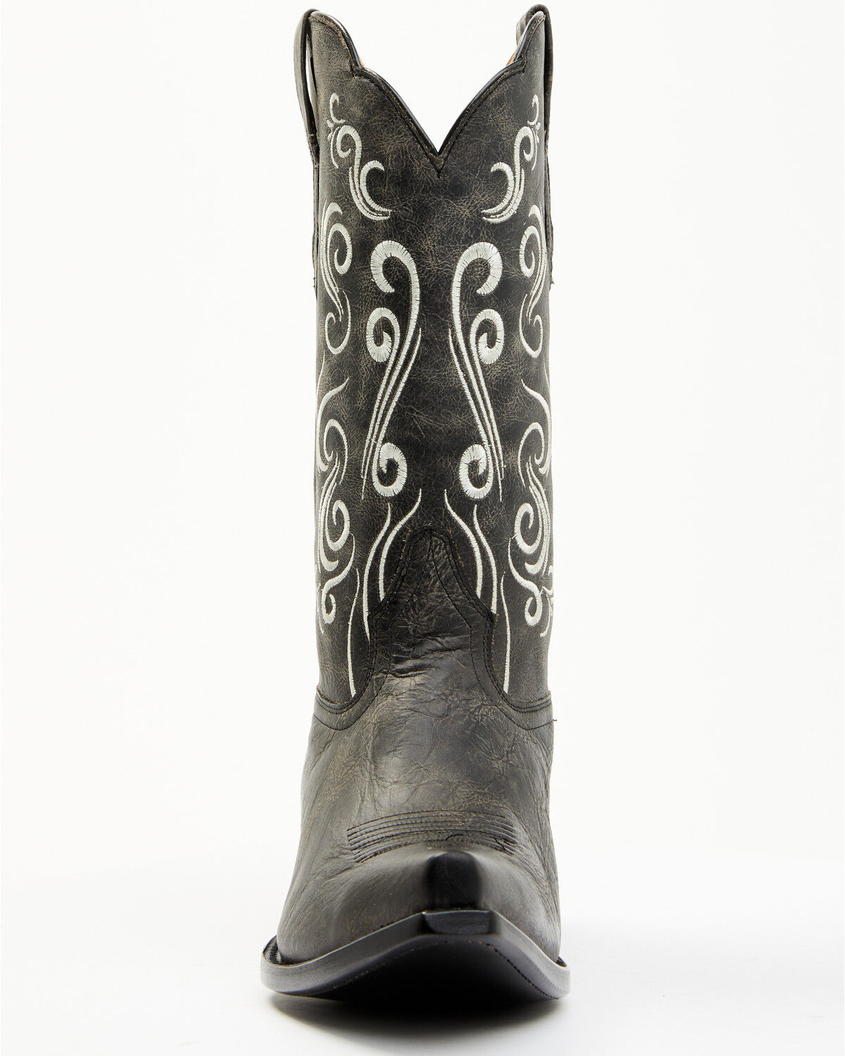 Image #4 - Moonshine Spirit Men's Clover Western Boots - Snip Toe, Black, hi-res