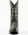Image #4 - Moonshine Spirit Men's Clover Western Boots - Snip Toe, Black, hi-res
