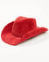 Image #1 - Shyanne Women's Eastwood Cowboy Hat, Burgundy, hi-res