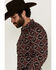 Image #2 - Cody James Men's Daybreak Geo Print Long Sleeve Snap Western Shirt - Tall, Red, hi-res