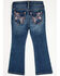 Image #1 - Shyanne Toddler Girls' Westend Medium Wash Horse Pocket Bootcut Stretch Denim Jeans, Medium Wash, hi-res
