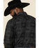 Rough Stock By Panhandle Men's Pierrepoint Southwest Print Long Sleeve Western Shirt , Black, hi-res