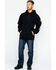 Image #6 - Hawx Men's Logo Sleeve Hooded Work Sweatshirt , Black, hi-res