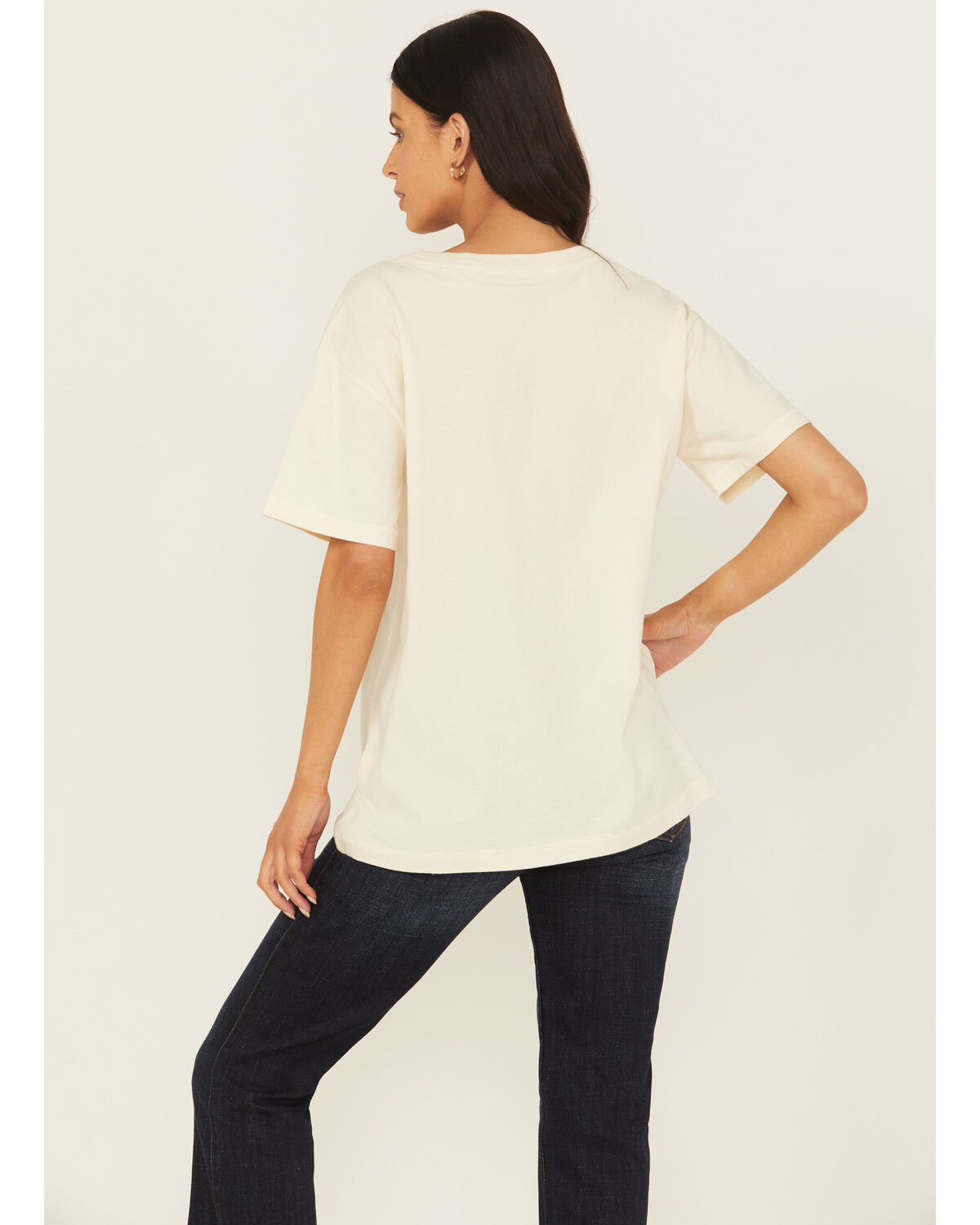 Image #4 - Shyanne Women's Cool It Cowboy Short Sleeve Graphic Tee, Cream, hi-res