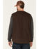 Image #4 - Hawx Men's Weathered Canvas Zip-Front Sherpa Lined Work Vest - Tall, Brown, hi-res