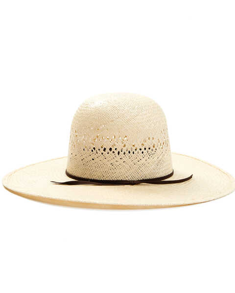 Image #3 - Rodeo King 25X Straw Cowboy Hat , Natural, hi-res