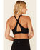 Image #4 - Shyanne Women's Solid Riding Sports Bra , Black, hi-res