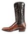 Image #3 - Lucchese Handmade 1883 Caiman Belly Cowboy Boots - Medium Toe, Sienna, hi-res