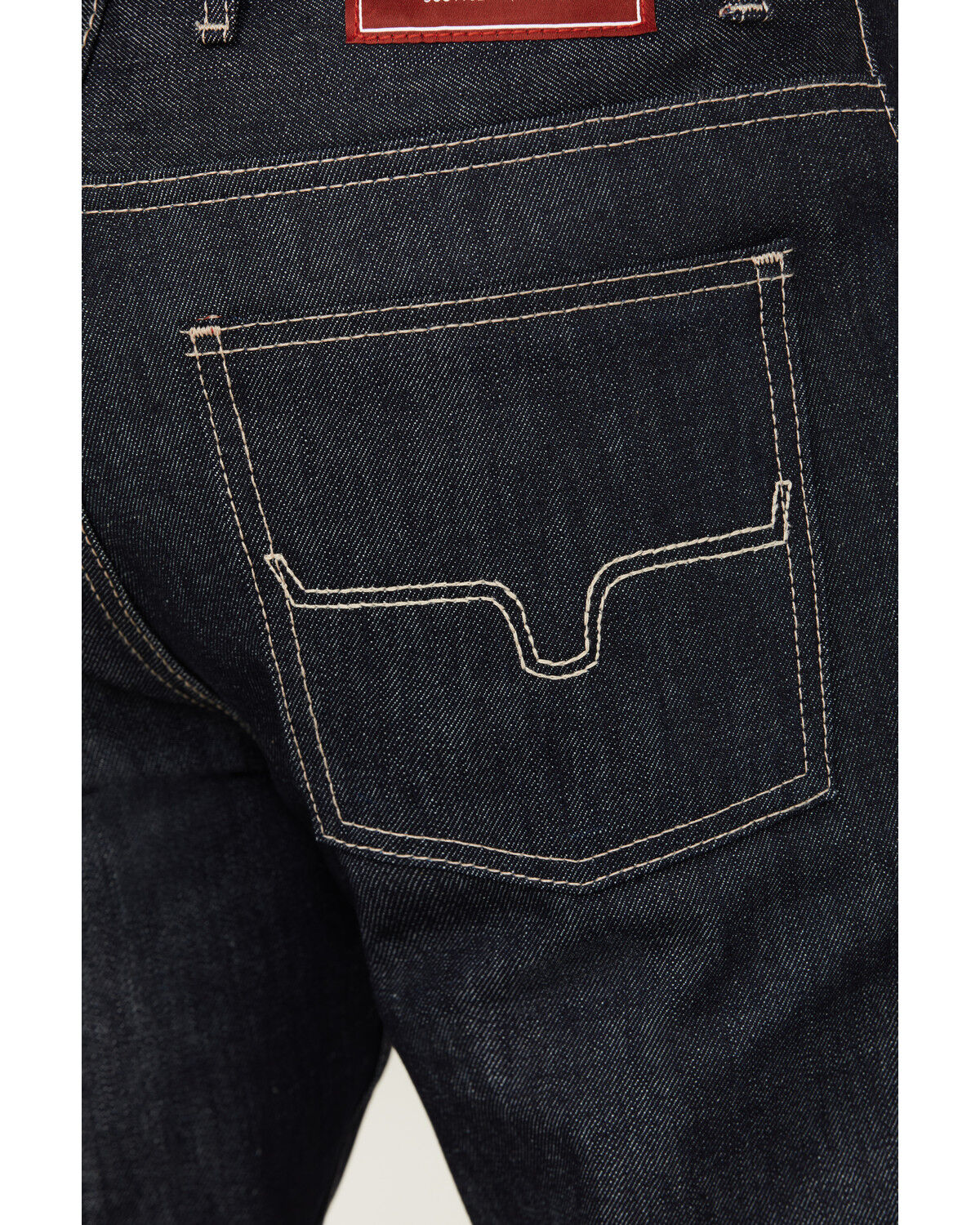 Image #4 - Kimes Ranch Men's Raw James Low Straight Bootcut Jeans, Blue, hi-res