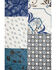 Image #2 - Shyanne Women's Penelope Patchwork Bandana, Blue, hi-res