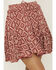 Image #2 - Rock & Roll Denim Women's Southwestern Print Skirt, Red, hi-res