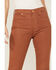 Image #2 - 7 For All Mankind Women's Coated Faux Leather Ankle Skinny Jeans, Brown, hi-res