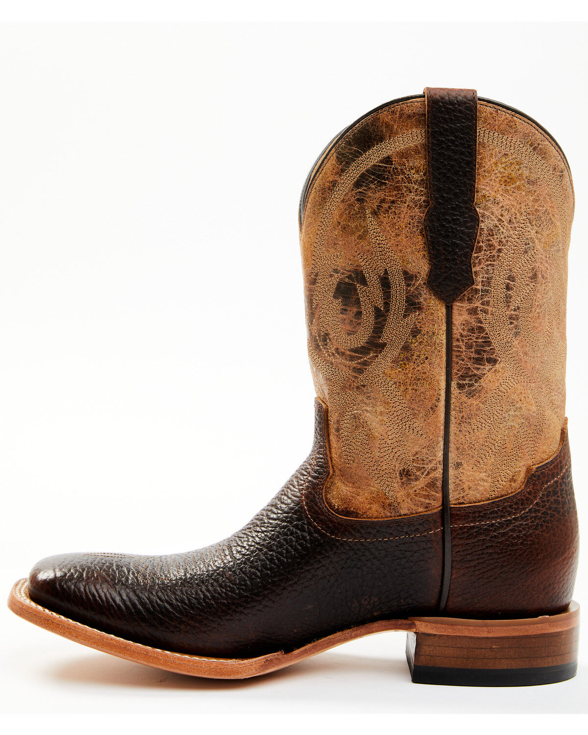 Image #3 - Cody James Men's Wade Western Boots - Broad Square Toe, Brown, hi-res