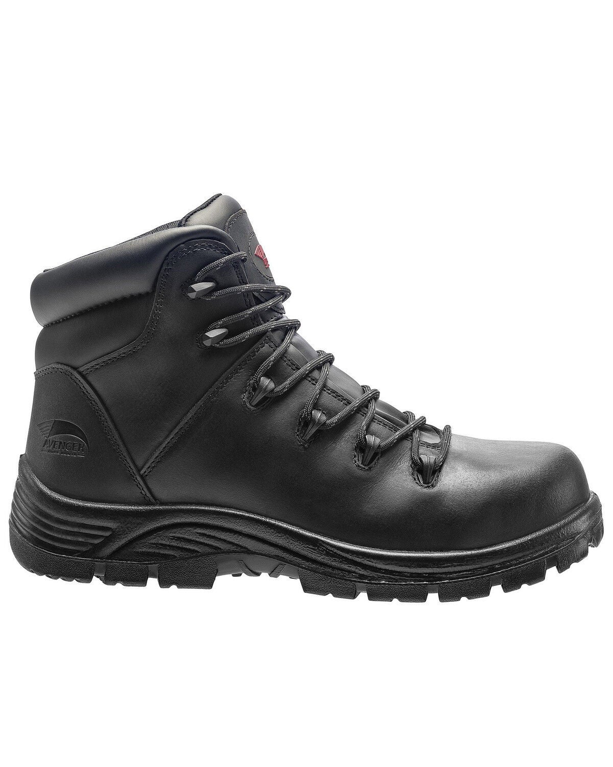 Image #2 - Avenger Men's Plain Waterproof Work Boots - Soft Toe, , hi-res