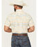 Image #4 - Pendleton Men's Shoreline Printed Short Sleeve Button-Down Western Shirt, Blue, hi-res