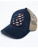 Image #1 - Cody James Men's Ripped Flag Mesh Ball Cap, Blue, hi-res