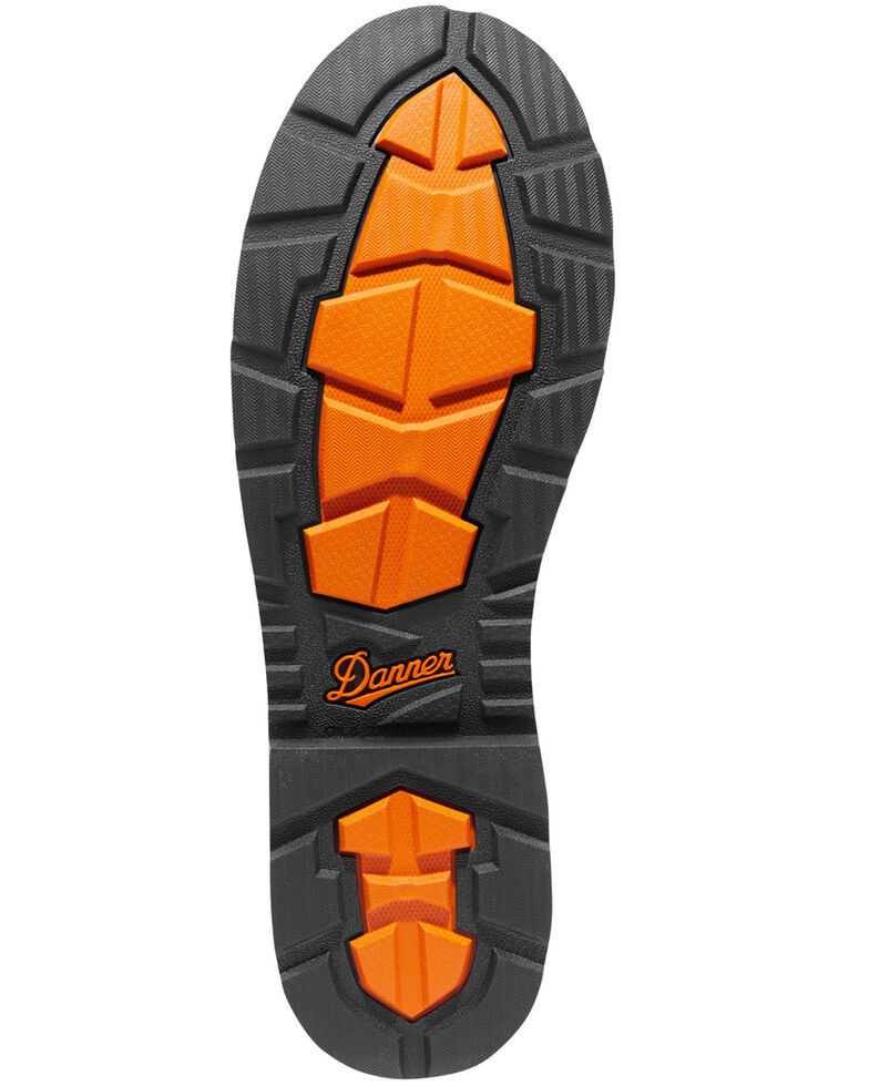 Danner Men's Brown Trakwelt Wellington Waterproof Boots - Round Toe , Brown, hi-res