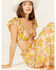Image #1 - Cleobella Women's Floral Print Ruffle Clara Maxi Dress, Multi, hi-res