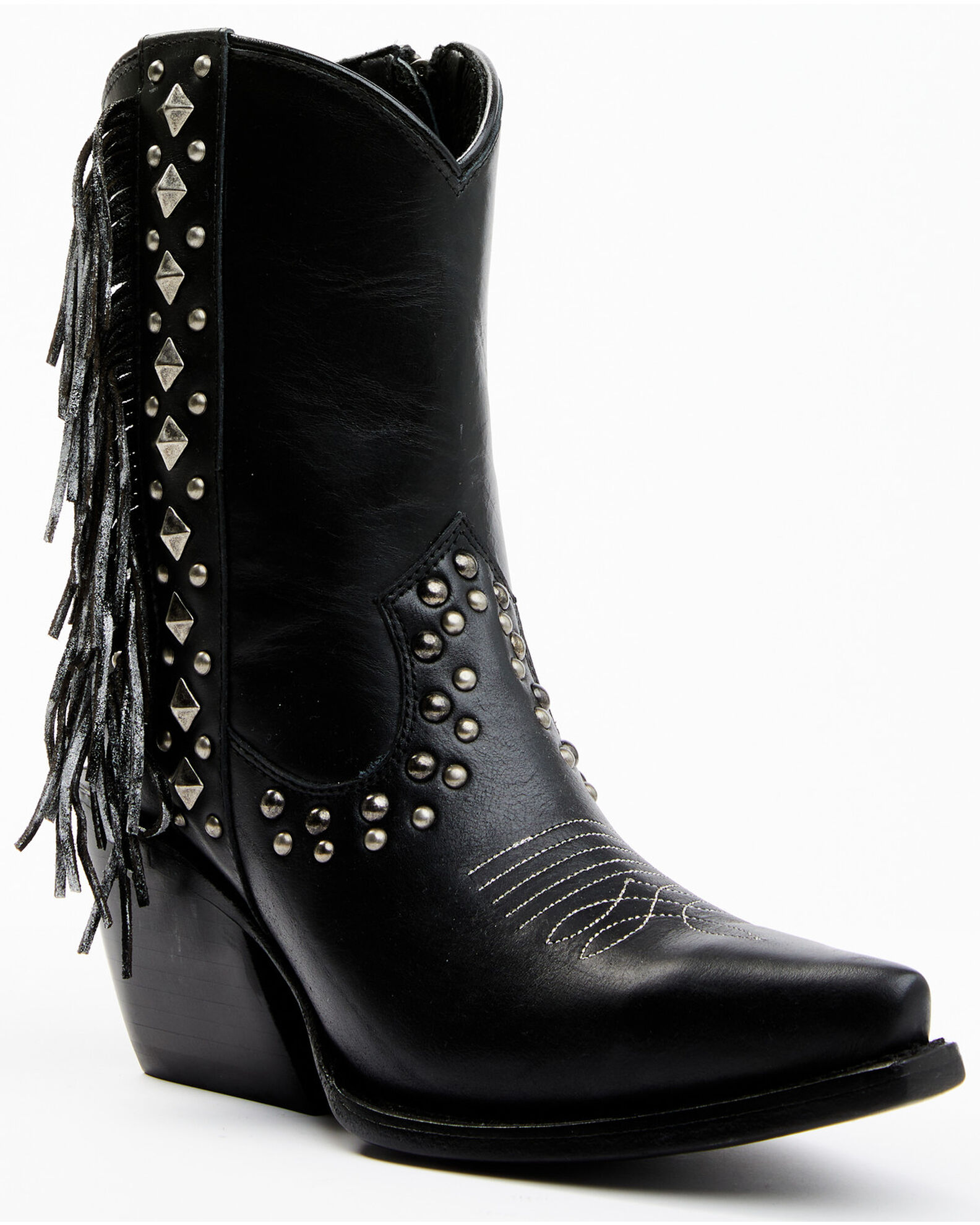 Studded cowboy hotsell boots