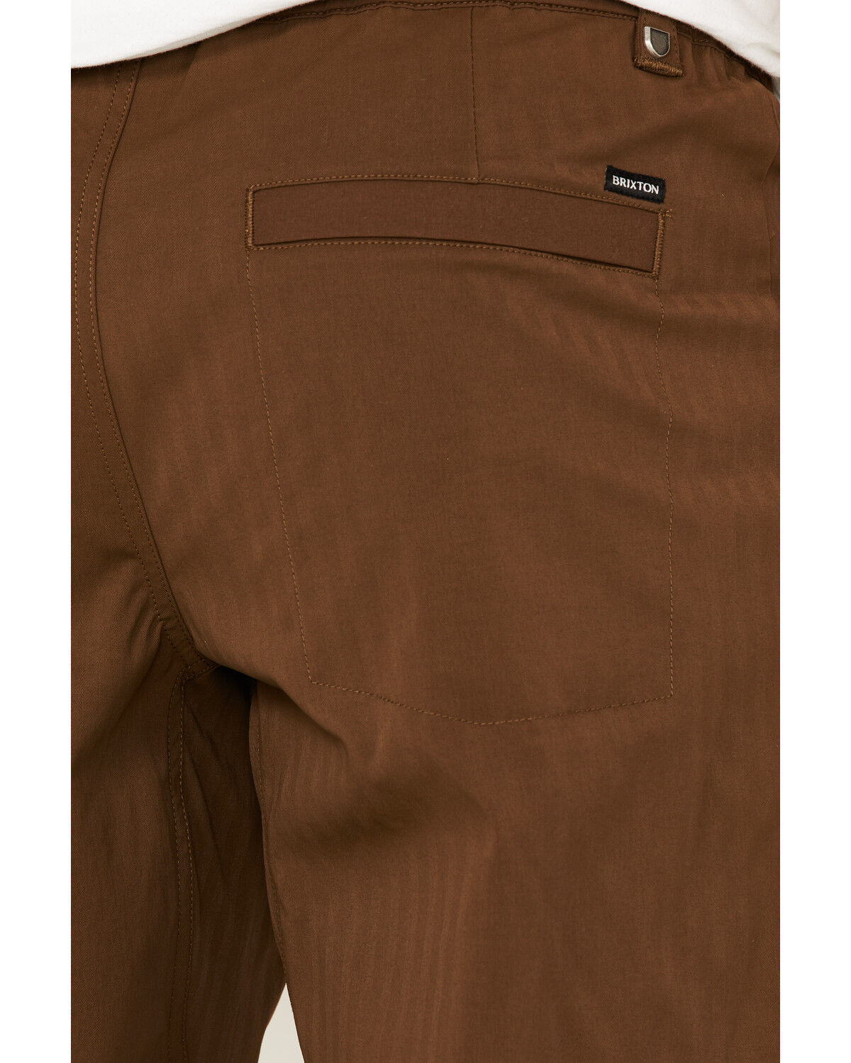 Image #4 - Brixton Men's Jupiter Service Crossover Pants, Brown, hi-res