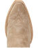 Image #6 - Lane Women's Lexington Suede Tall Western Booties - Snip Toe, Brown, hi-res