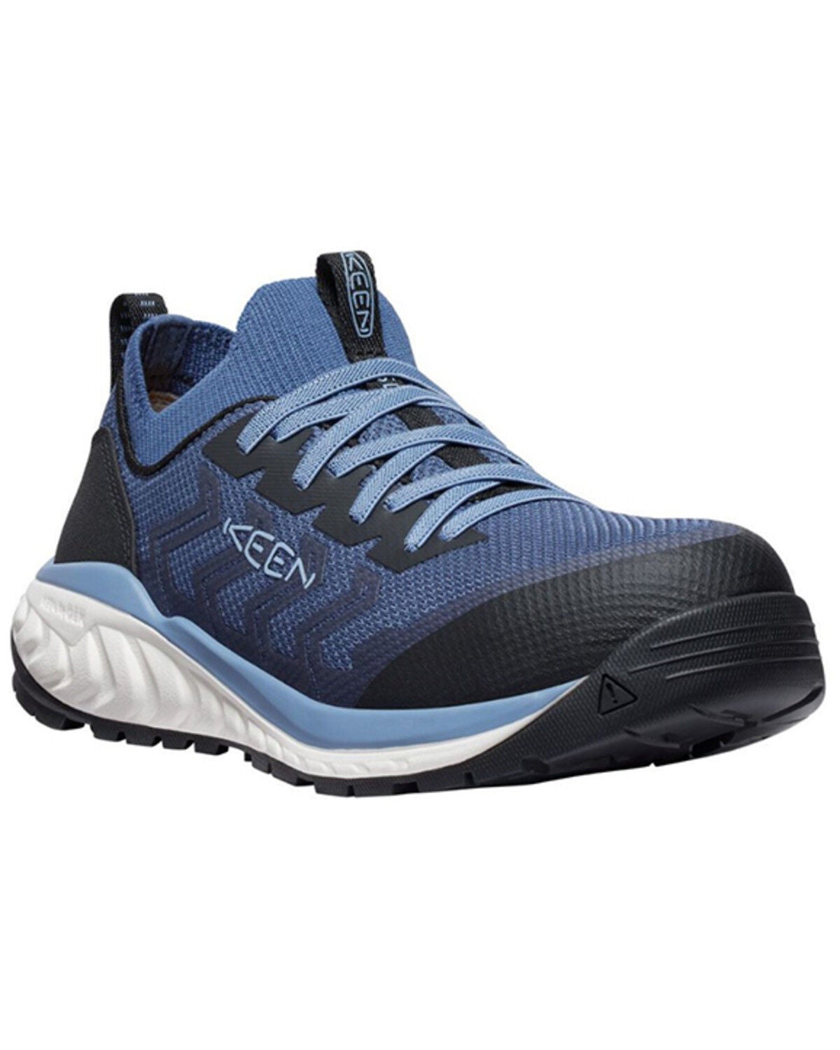 Keen Women's Arvada Shift ESD Work Shoe - Carbon Fiber Toe, Indigo, hi-res