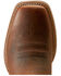 Image #4 - Ariat Men's Cowpuncher VentTEK Performance Western Boots - Broad Square Toe, Brown, hi-res