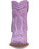 Image #4 - Dingo Women's Wild Sage Suede Fringe Western Booties - Round Toe, Purple, hi-res