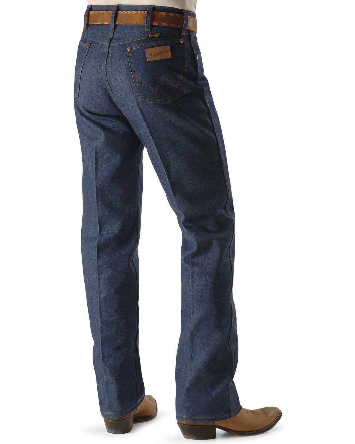 Wrangler 13MWZ Cowboy Cut Rigid Original Fit Jeans - Up to 44" Inseam, Indigo, hi-res