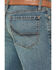 Image #4 - Cinch Men's Grant Medium Wash Relaxed Bootcut Performance Stretch Denim Jeans, Medium Wash, hi-res