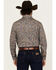 Image #4 - Cody James Men's Madera Paisley Print Long Sleeve Snap Western Shirt, Blue, hi-res