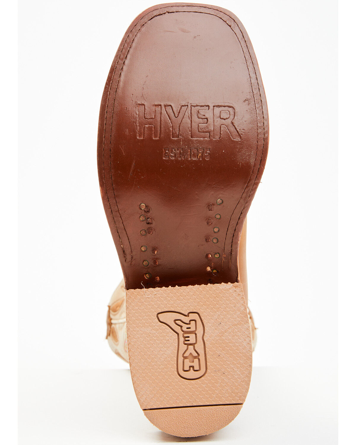 Image #7 - Hyer Women's Mulberry Western Boots - Broad Square Toe, Brown, hi-res