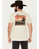 Image #1 - Coors Men's Desert Skyline Short Sleeve Graphic T-Shirt, Natural, hi-res