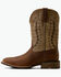 Image #2 - Ariat Men's Driggs Performance Western Boots - Broad Square Toe, Brown, hi-res