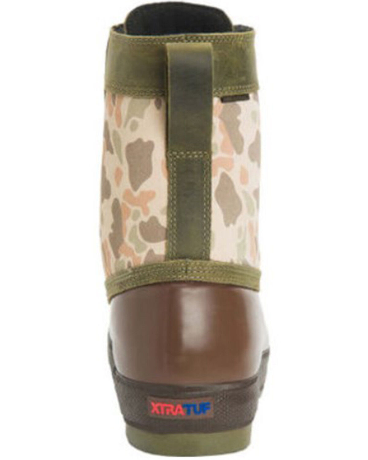 Image #5 - Xtratuf Men's 8" Insulated Legacy Lace-Up Boots - Round Toe, Green, hi-res
