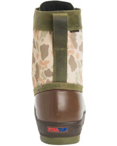 Image #5 - Xtratuf Men's 8" Insulated Legacy Lace-Up Boots - Round Toe , Green, hi-res