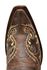 Circle G Women's Distressed Bone Dragonfly Embroidered Boots - Snip Toe, Brown, hi-res