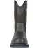 Image #4 - Hoss Men's Buck Wellington Work Boots - Steel Toe, Brown, hi-res