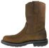 Wolverine Men's Nubuck Wellington Pull On Work Boots - Steel Toe, Brown, hi-res