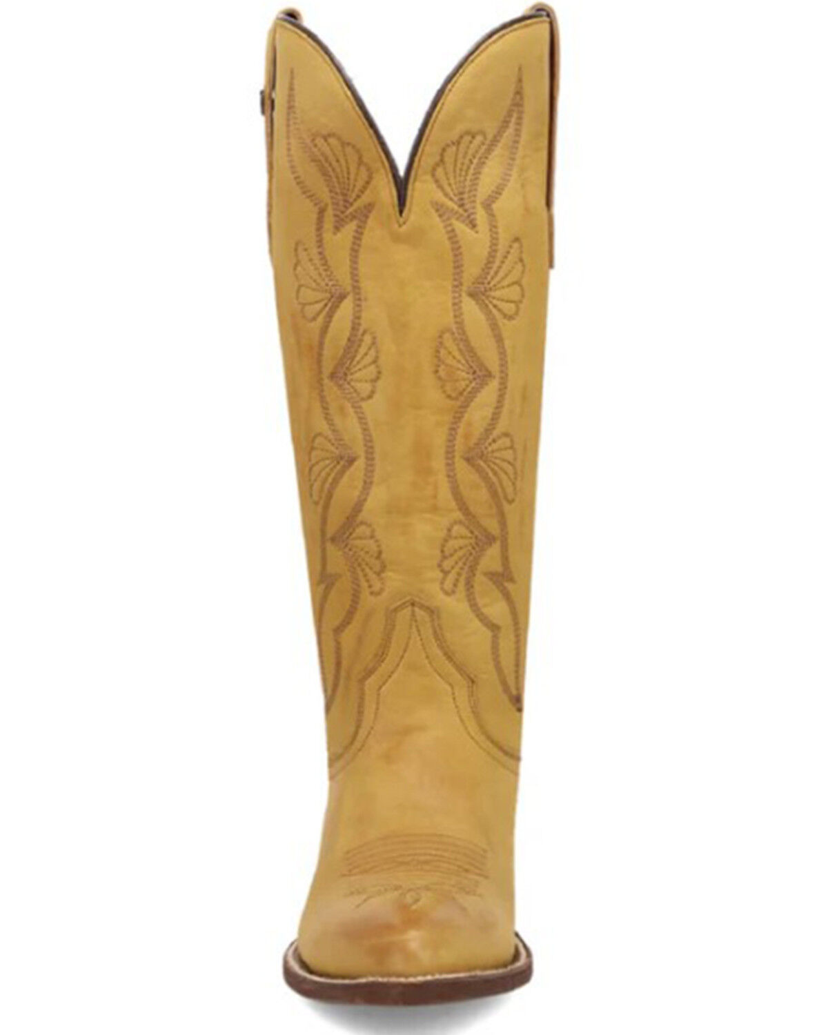 Image #4 - Dan Post Women's Sunrise Canyon Western Boots - Round Toe, Mustard, hi-res