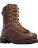 Image #1 - Danner Men's Quarry USA 8" Work Boots - Alloy Toe, Brown, hi-res