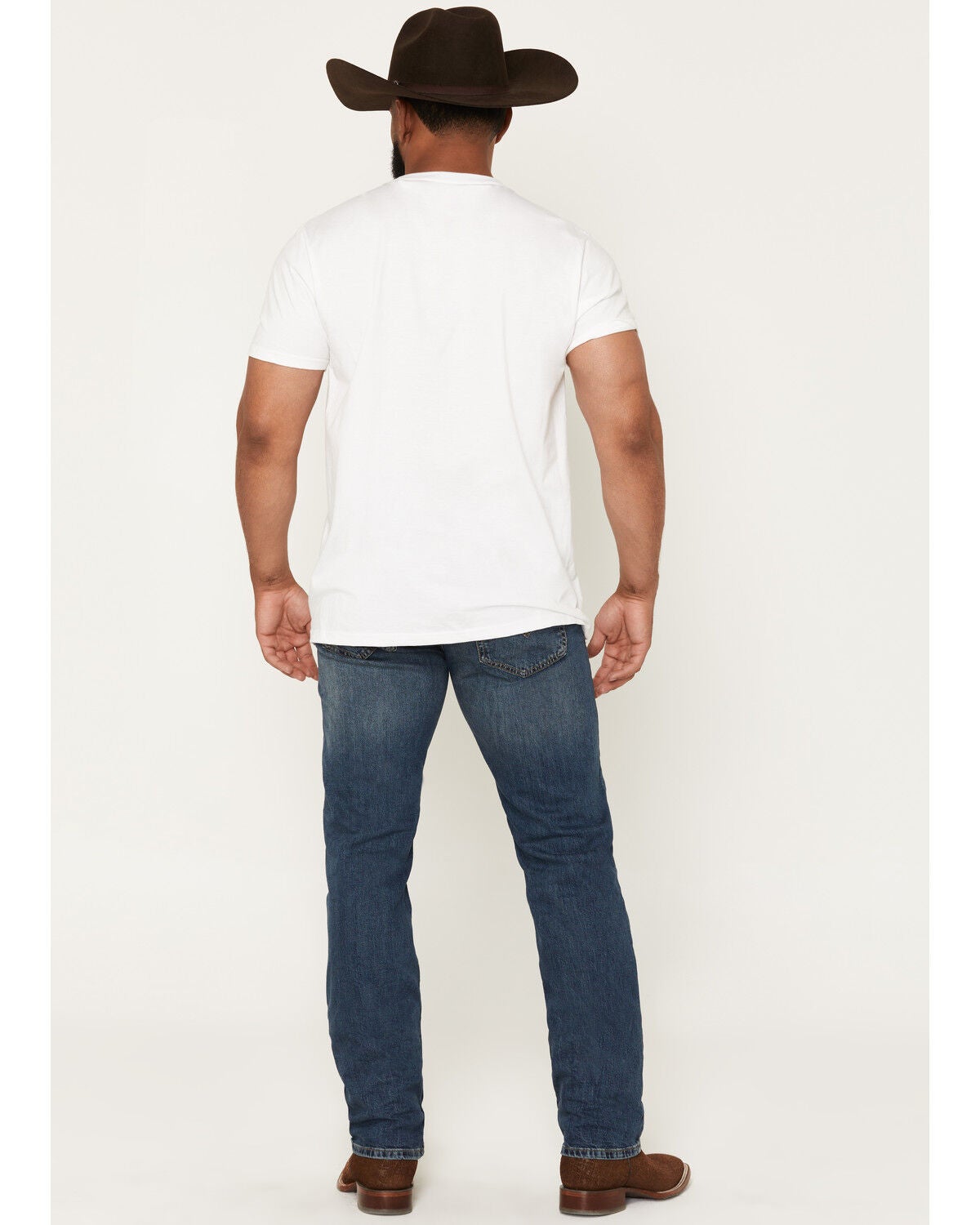 Image #3 - Levi's Men's 559 Dark Wash Relaxed Straight Stretch Denim Jeans, Dark Wash, hi-res
