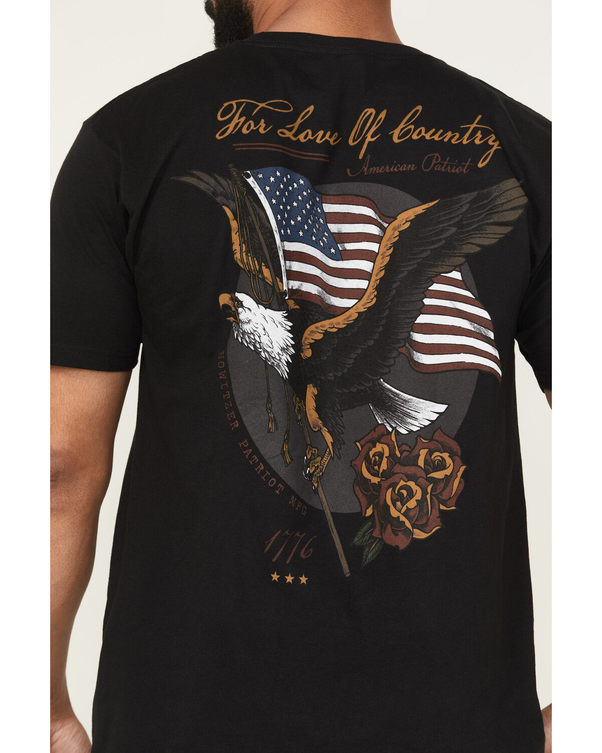 Image #4 - Howitzer Men's Sweet Land Short Sleeve Graphic T-Shirt, Black, hi-res
