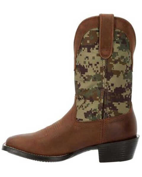 Durango Men's Westward Camo Western Boots - Wide Square Toe, Camouflage, hi-res