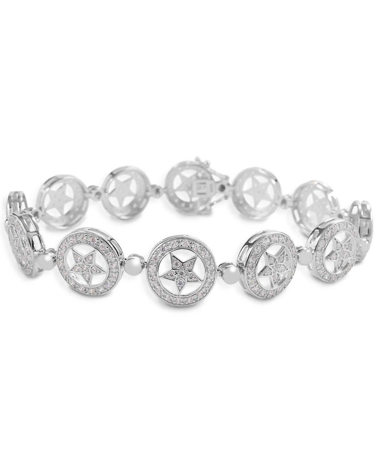 Image #1 - Kelly Herd Women's Small Star Bracelet, Silver, hi-res