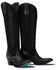 Image #1 - Lane Women's Jentry Suede Knee High Western Boots - Round Toe, Jet Black, hi-res