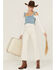 Image #1 - Rolla's Women's Eastcoast Crop Salt Flare Jeans, White, hi-res