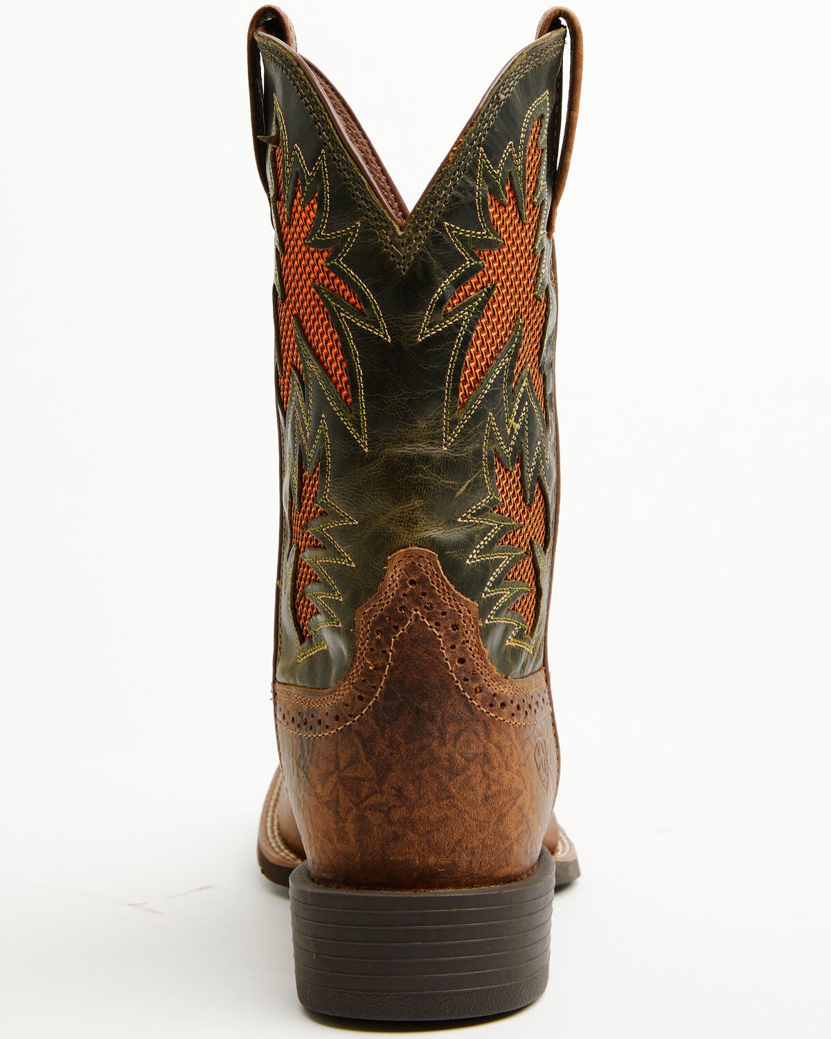 Image #5 - Ariat Men's Sport Cool VentTEK Western Performance Boots - Broad Square Toe, Tan, hi-res